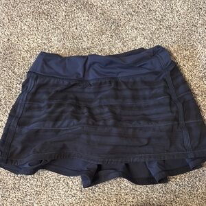 Women's Navy Lulu skirt